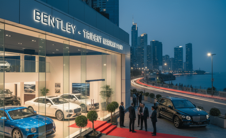 Bentley Opens First Official Showroom in Mumbai at the Iconic Trident Hotel​