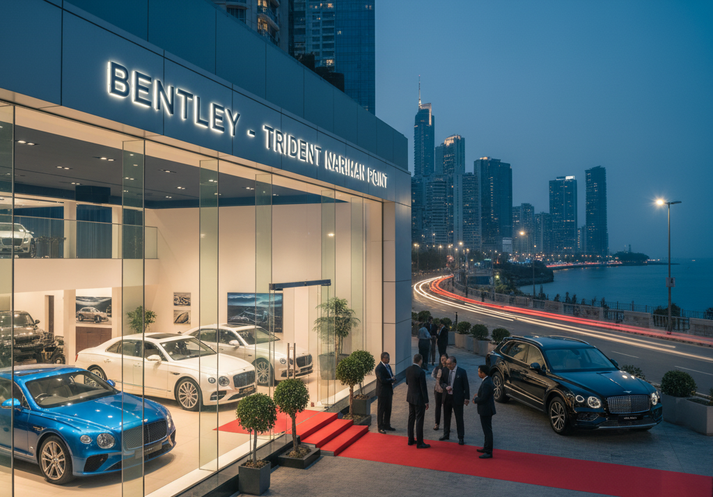 Bentley Opens First Official Showroom in Mumbai at the Iconic Trident Hotel​