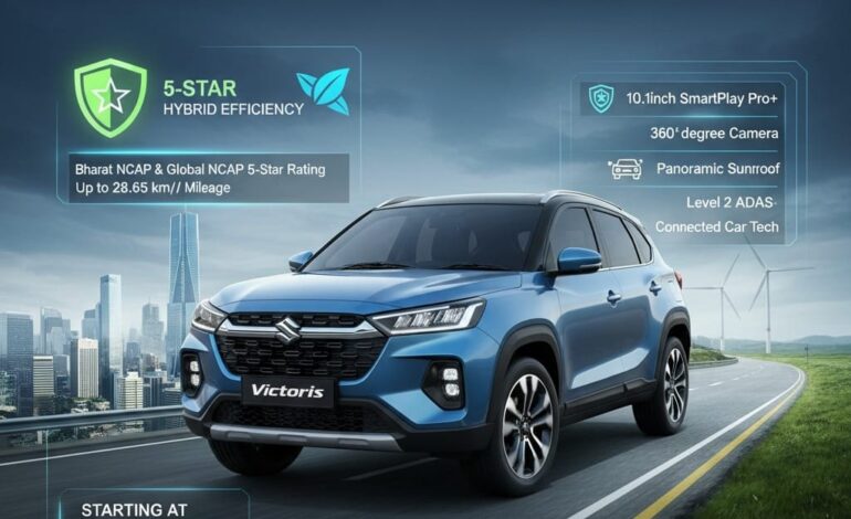 Maruti Suzuki Victorious 2025: Futuristic Hybrid SUV