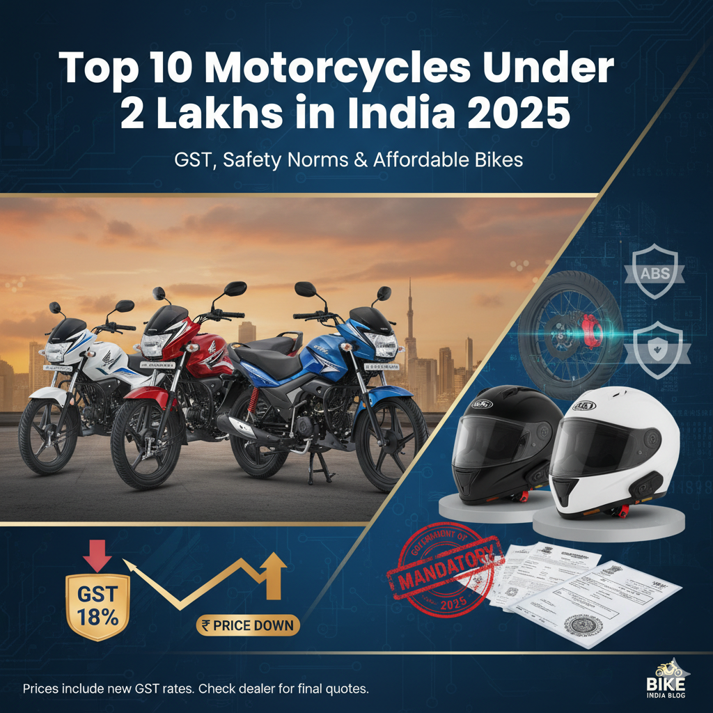 Top 10 Motorcycles Under 2 Lakhs in India 2025