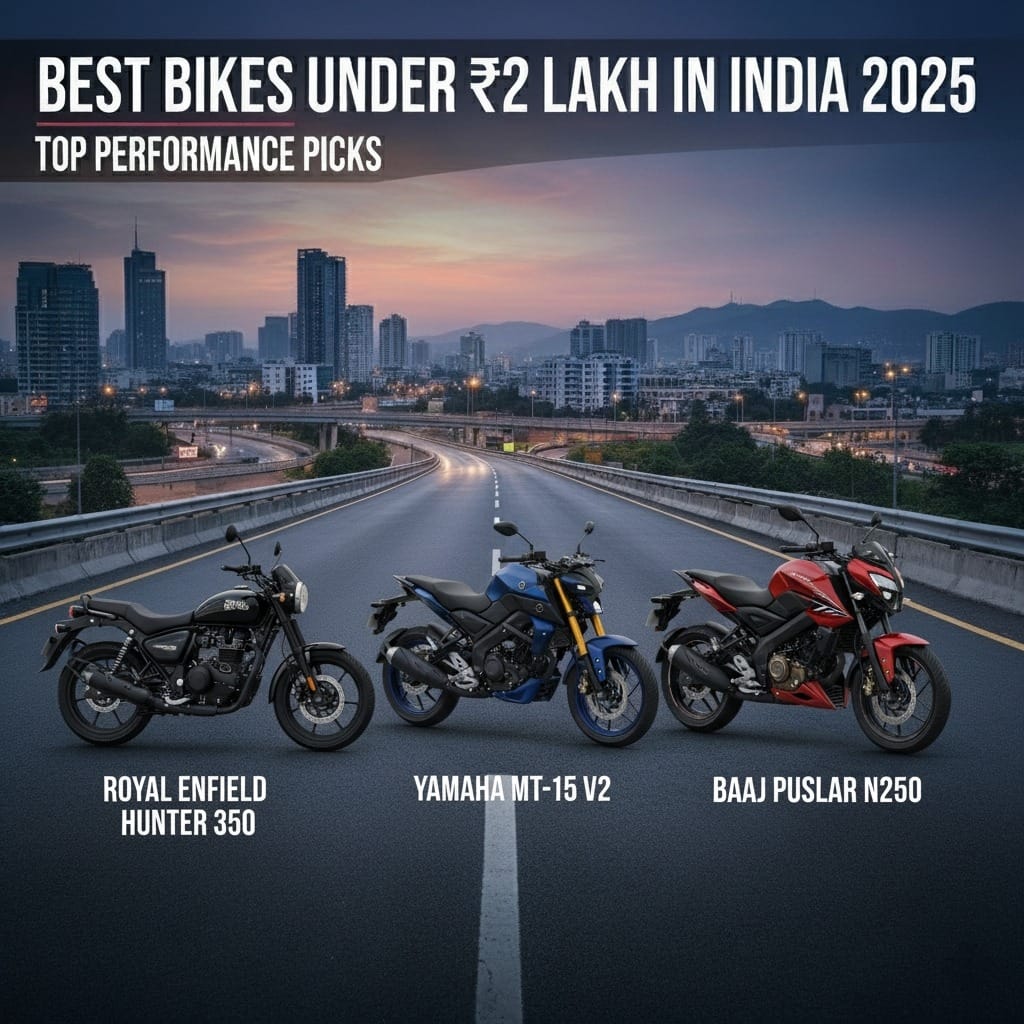 Best Bikes Under 2 Lakh in India 2025 | Top Performance Picks