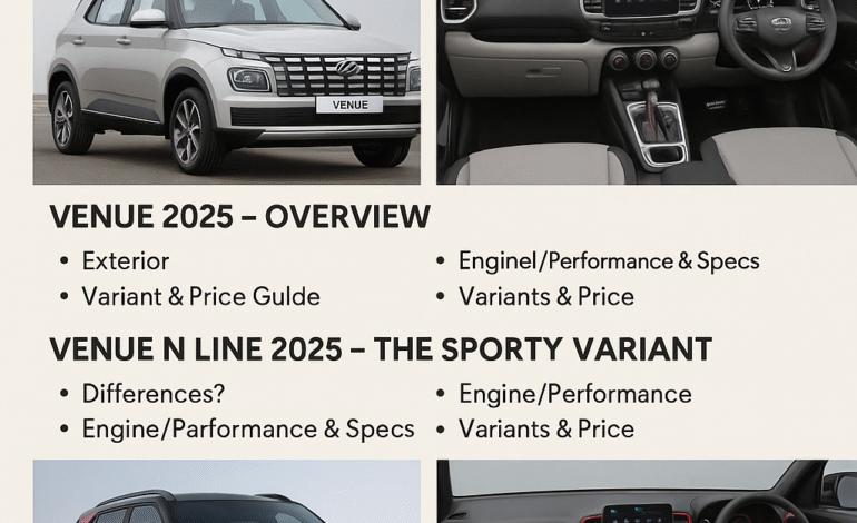 Hyundai Venue 2025 & Hyundai Venue N Line 2025