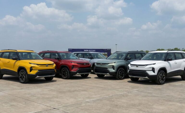 Explore the 6 stunning shades of New Tata sierra